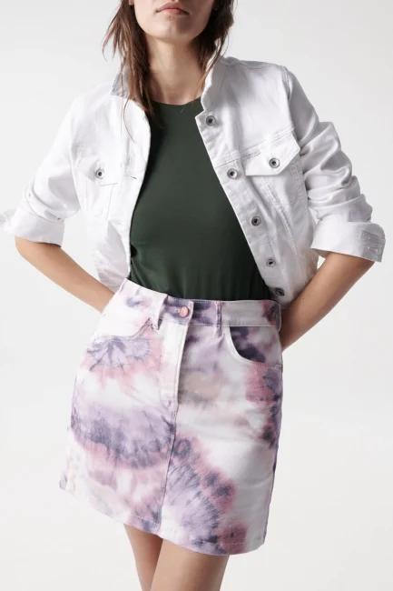 FALDA PUSH IN SECRET GLAMOUR TIE DYE