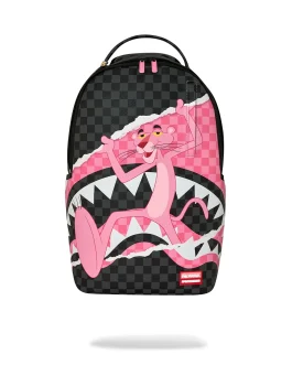 MOCHILA PANTERA ROSA EN LA HUNDA